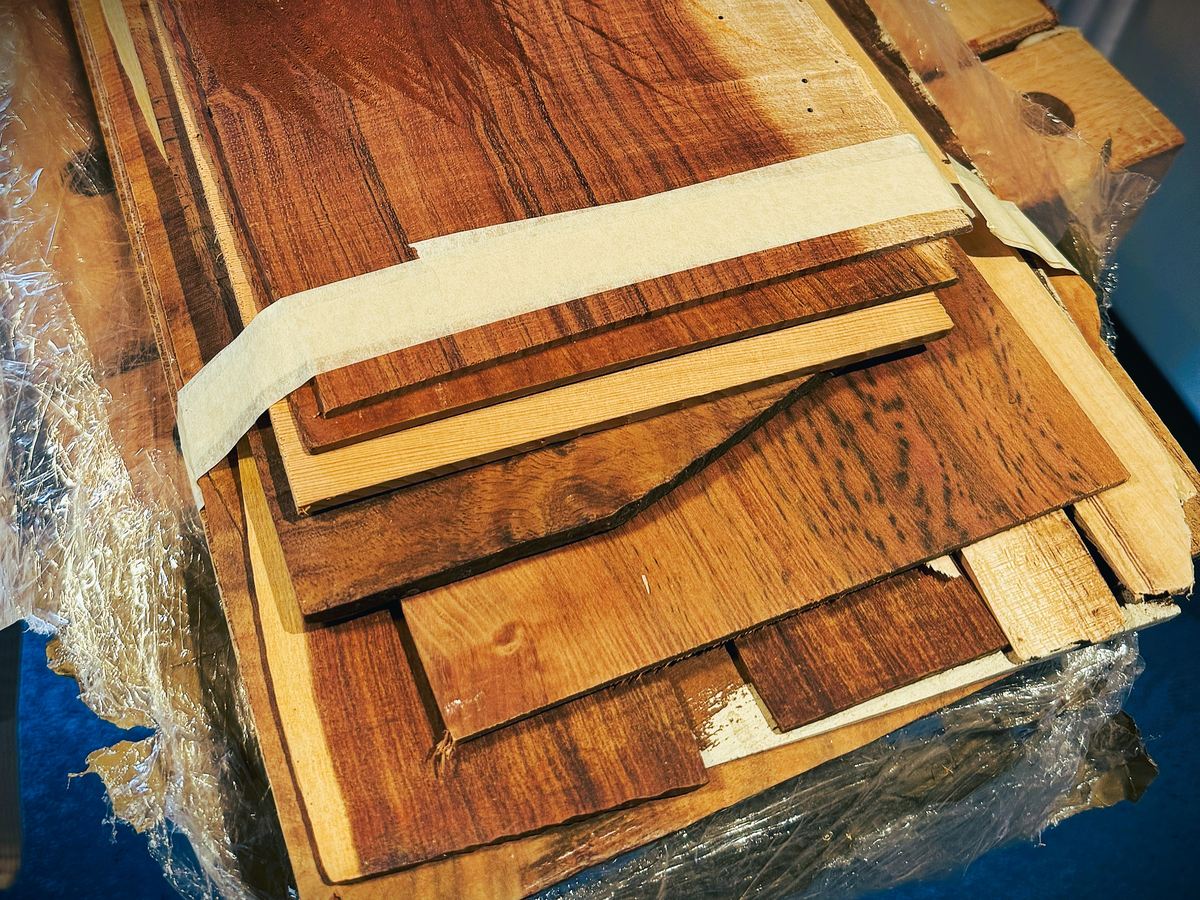 Selecting the timber &ndash; photograph 1 of 10