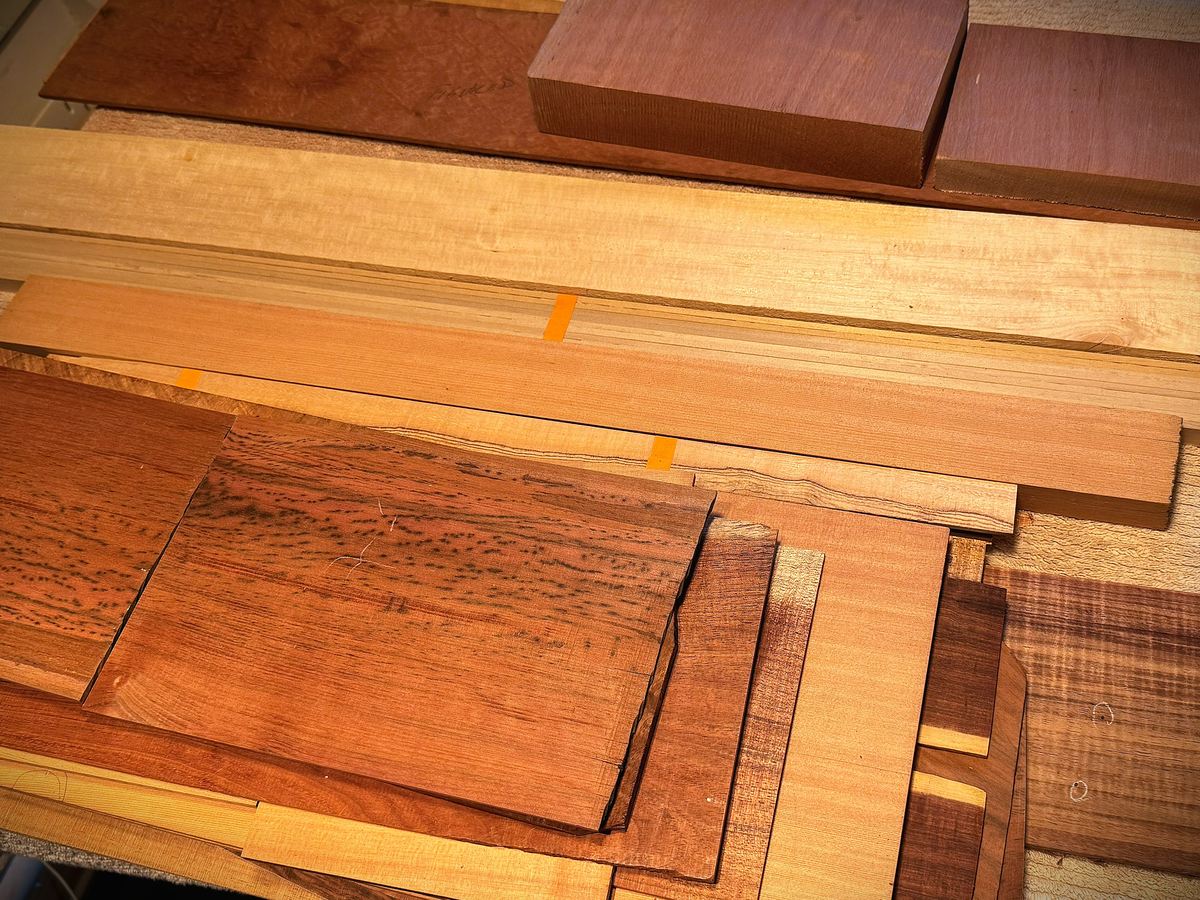 Selecting the timber &ndash; photograph 5 of 10