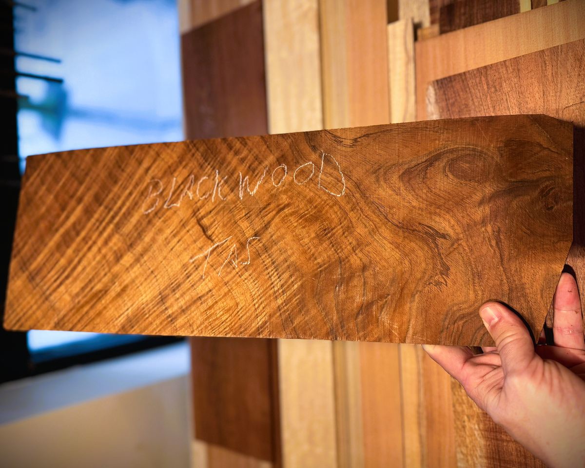 Selecting the timber &ndash; photograph 7 of 10