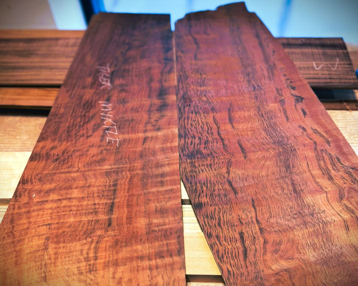 Selecting the timber &ndash; photograph 8 of 10