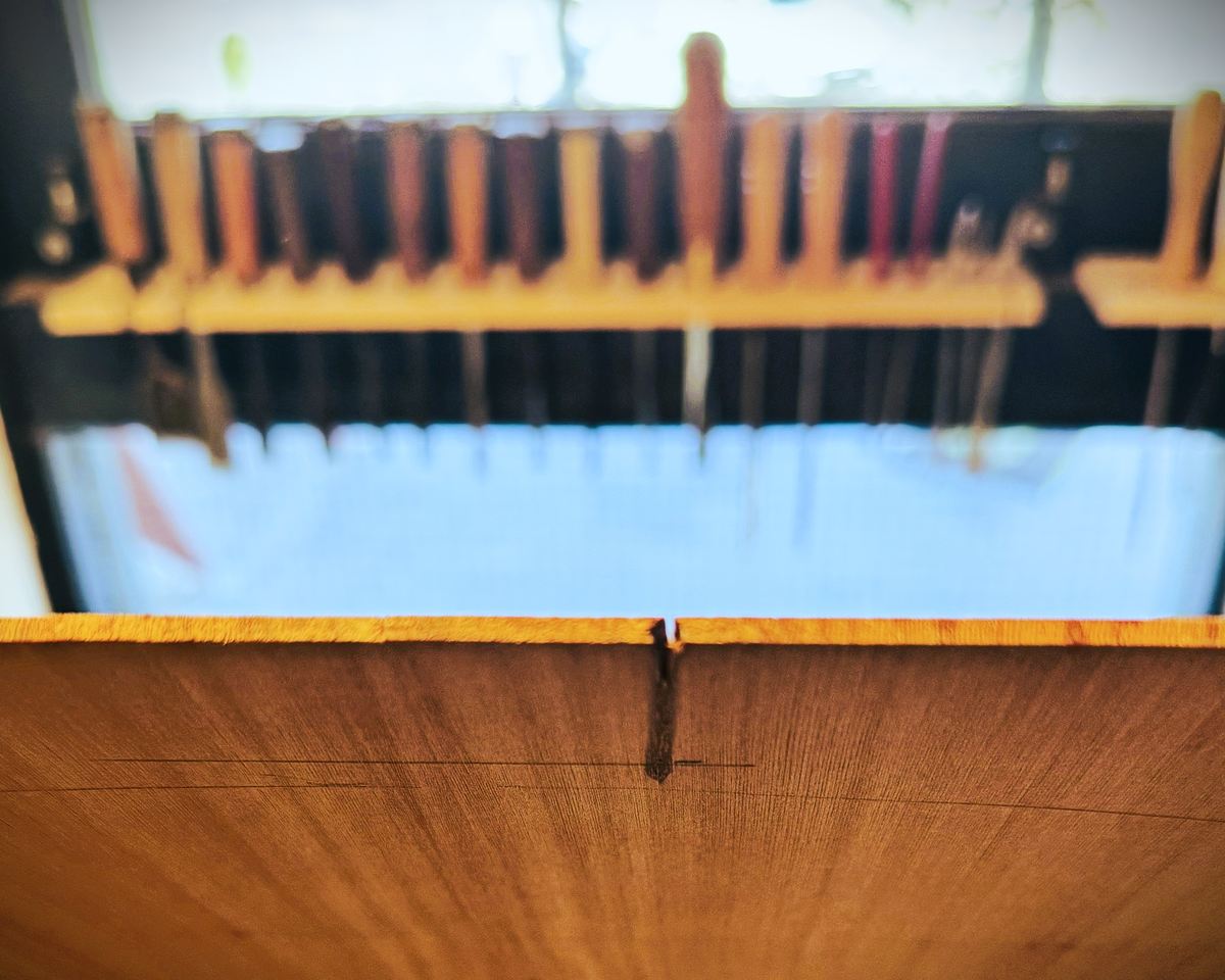 Jointing and thicknessing the plates &ndash; photograph 9 of 10