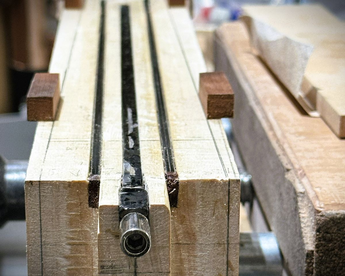 Making the neck and fingerboard &ndash; photograph 3 of 10